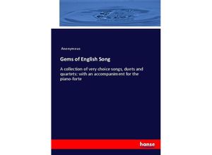 9783744795968 - Gems of English Song - James Payn Kartoniert (TB)