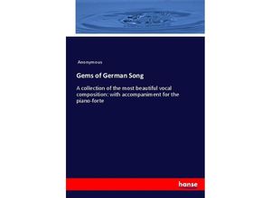 9783744795975 - Gems of German Song - James Payn Kartoniert (TB)