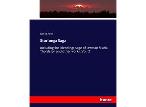 9783744796675 - Sturlunga Saga - James Payn Kartoniert (TB)