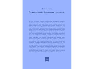 9783745003109 - Österreichische Ökonomen 
evisited - Herbert Strunz Kartoniert (TB)