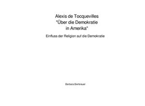 9783745041750 - Alexis de Tocquevilles Über die Demokratie in Amerika - Barbara Bierbrauer Kartoniert (TB)