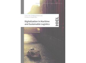 9783745043327 - Proceedings of the Hamburg International Conference of Logistics (HICL)   Digitalization in Maritime and Sustainable Logistics - Carlos Jahn Wolfgang Kersten Christian M Ringle Kartoniert (TB)