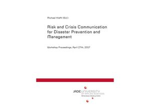 9783745054484 - Risk and Crisis Communication for Disaster Prevention and Management - Michael Klafft Kartoniert (TB)