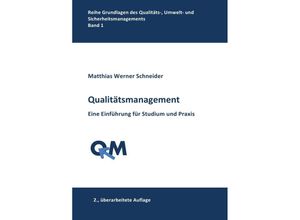 9783745077766 - Qualitätsmanagement - Matthias Werner Schneider Kartoniert (TB)