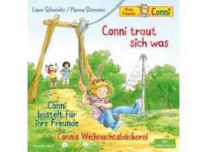 9783745603446 - Conni traut sich was   Conni bastelt für ihre Freunde   Connis Weihnachtsbäckerei 1 Audio-CD - Liane Schneider Hanna Sörensen (Hörbuch)