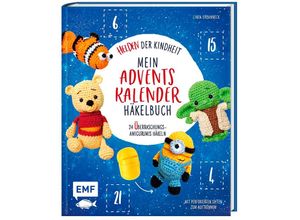 9783745908985 - Mein Adventskalender-Häkelbuch Helden der Kindheit - Linda Urbanneck Gebunden