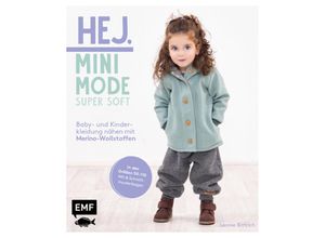 9783745914856 - Hej Minimode - Super soft Baby- und Kinderkleidung nähen mit Merino-Wollstoffen - Leonie Bittrich Gebunden