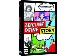 9783745919592 - Zeichne deine Story - Blanko Comics Zwei Bücher im Bundle Kartoniert (TB)