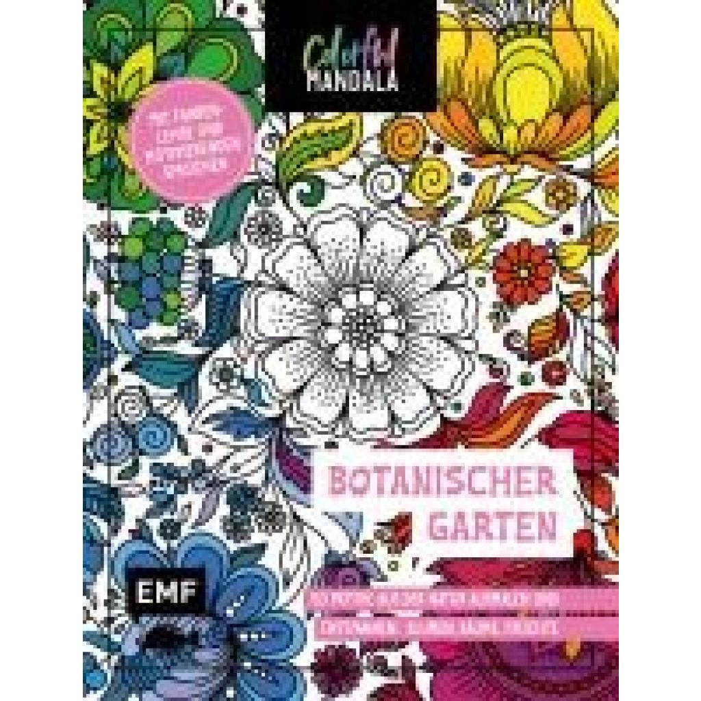 9783745922219 - Colorful Mandala - Botanischer Garten