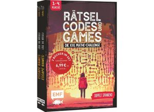 9783745922608 - Rätsel Codes und Games - Die XXL Mathe-Challenge für die 3 und 4 Klasse - Mathieu Quénée Mallory Monhard Kartoniert (TB)