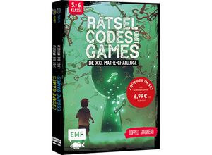 9783745922615 - Rätsel Codes und Games - Die XXL Mathe-Challenge für die 5 und 6 Klasse - Mallory Monhard Arnaud Durand Julien Durand Kartoniert (TB)