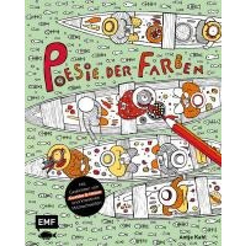 9783745924015 - Kahl Antje Ausmalbuch Poesie der Farben