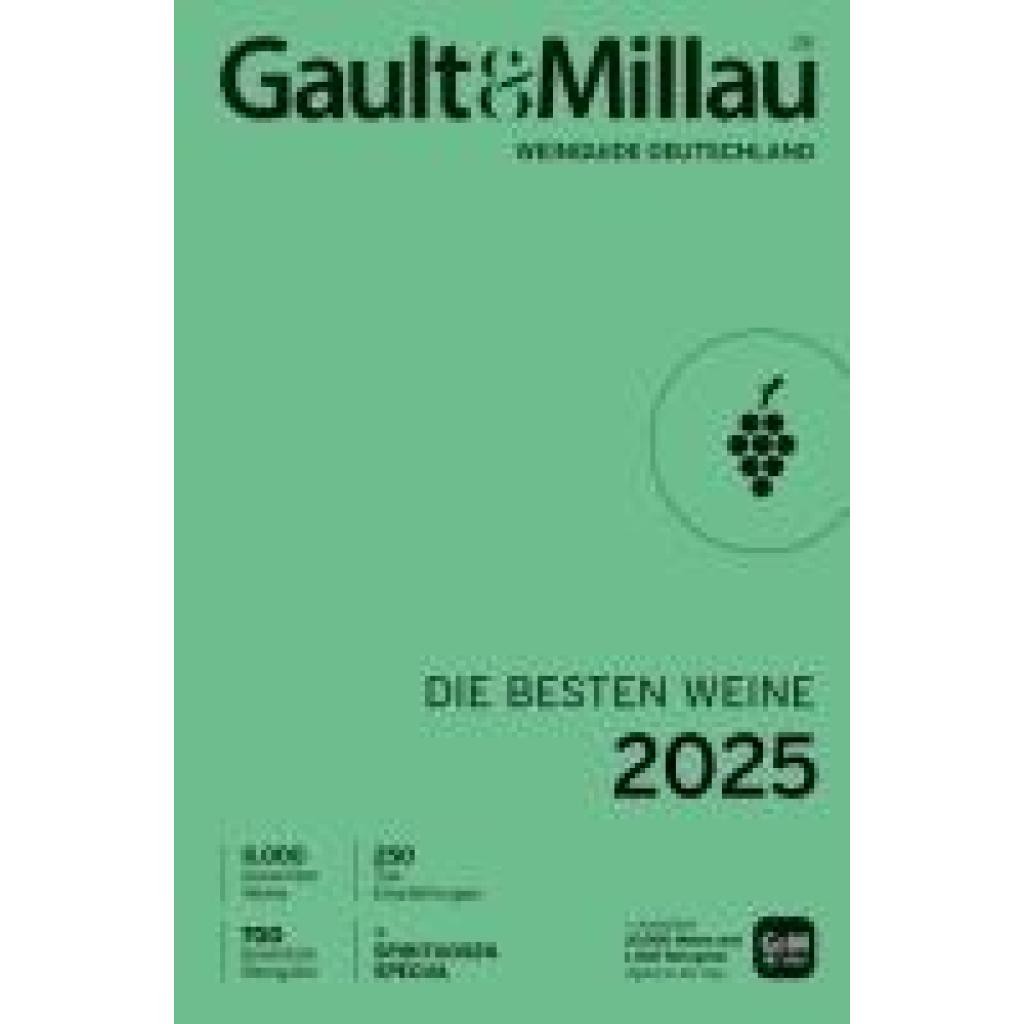 9783745925821 - Rädeker Jochen Gault&Millau Weinguide Deutschland - Die besten Weine 2025