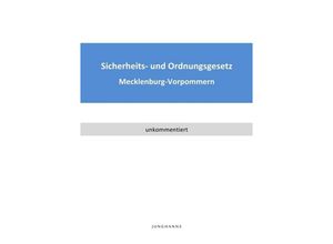 9783746707174 - Gesetz über die öffentliche Sicherheit und Ordnung in Mecklenburg-Vorpommern - Lars Junghanns Kartoniert (TB)