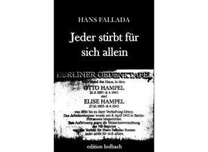 9783746767086 - Jeder stirbt für sich allein - Hans Fallada Kartoniert (TB)