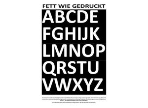 9783746789972 - FETT WIE GEDRUCKT (ABC ) EIN POLITISCHES ALPHABET GEGEN POLITISCHEN ANALPHANETISMUS (SCHWARZ AUF WEIß) - Sozialkritische Professionals Deutschland (SP D) Kartoniert (TB)