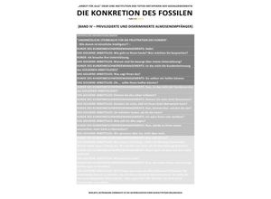 9783746798455 - DIE KONKRETION DES FOSSILEN   DIE KONKRETION DES FOSSILEN - ARBEIT FÜR ALLE ODER EINE INSTITUTION DER TOTEN METAPHERN DER SOZIALDEMOKRATIE (BD 4 6) - Sozialkritische Professionals Deutschland (SP D) Kartoniert (TB)