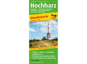 9783747300688 - PublicPress Wanderkarte Hochharz Braunlage - Schierke - Torfhaus - St Andreasberg - Benneckenstein Karte (im Sinne von Landkarte)