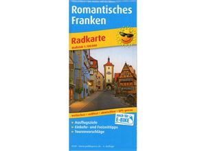 9783747301494 - PUBLICPRESS Radkarte Romantisches Franken Karte (im Sinne von Landkarte)