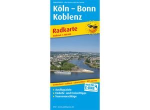 9783747301579 - PUBLICPRESS Radkarte Köln - Bonn - Koblenz Karte (im Sinne von Landkarte)