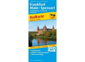 9783747301784 - PUBLICPRESS Radkarte Frankfurt - Main - Spessart Aschaffenburg - Darmstadt Wertheim Karte (im Sinne von Landkarte)