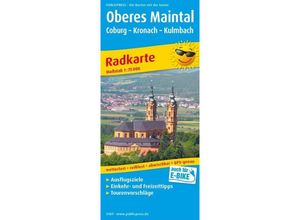 9783747301890 - Oberes Maintal  Coburg - Kronach - Kulmbach Karte (im Sinne von Landkarte)