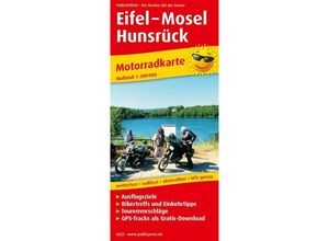 9783747302231 - PUBLICPRESS Motorradkarte Eifel - Mosel - Hunsrück Karte (im Sinne von Landkarte)