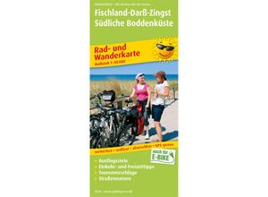 9783747302262 - PublicPress Rad- und Wanderkarte Fischland-Darß-Zingst Südliche Boddenküste Karte (im Sinne von Landkarte)