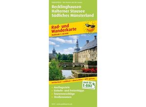 9783747302729 - PUBLICPRESS Rad- und Wanderkarte Recklinghausen - Halterner Stausee - Südliches Münsterland Karte (im Sinne von Landkarte)