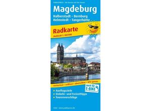 9783747303061 - PublicPress Radkarte Magdeburg Halberstadt - Bernburg Helmstedt - Tangerhütte Karte (im Sinne von Landkarte)