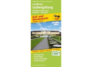 9783747303160 - PublicPress Rad- und Wanderkarte Landkreis Ludwigsburg Bietigheim-Bissingen Marbach - Vaihingen Karte (im Sinne von Landkarte)