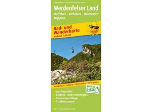 9783747303771 - PUBLICPRESS Rad- und Wanderkarte Werdenfelser Land Staffelsee - Kochelsee - Walchensee - Zugspitze Karte (im Sinne von Landkarte)