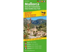 9783747304280 - PublicPress Wanderkarte Mallorca - Serra de Tramuntana Süd   South   Sur   Sud Karte (im Sinne von Landkarte)