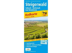 9783747304693 - PublicPress Radkarte Steigerwald Karte (im Sinne von Landkarte)