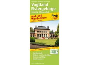 9783747305638 - PublicPress Rad- und Wanderkarte Vogtland Elstergebirge Karte (im Sinne von Landkarte)