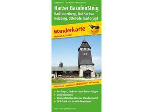 9783747306260 - PUBLICPRESS Wanderkarte Harzer BaudenSteig Karte (im Sinne von Landkarte)