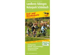 9783747307243 - PUBLICPRESS Rad- und Wanderkarte Landkreis Tübingen Naturpark Schönbuch Karte (im Sinne von Landkarte)