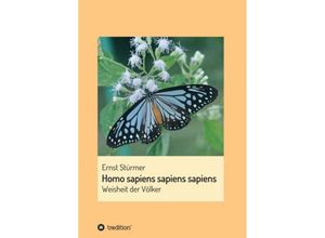 9783748217879 - Homo sapiens sapiens sapiens - Ernst Stürmer Kartoniert (TB)