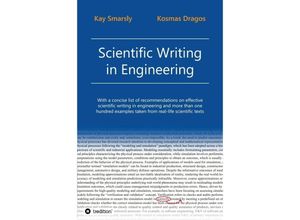 9783748274322 - Scientific Writing in Engineering - Kay Smarsly Kosmas Dragos Kartoniert (TB)