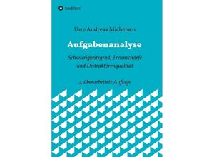 9783748282952 - Aufgabenanalyse - Uwe Andreas Michelsen Kartoniert (TB)