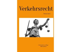 9783748542605 - Verkehrsrecht - Thomas Koch Kartoniert (TB)