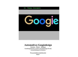 9783748581390 - Design   Googie - Thomas Steinmetz Kartoniert (TB)