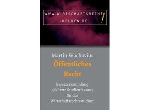 9783749736836 - Öffentliches Recht - Martin Wachovius Kartoniert (TB)