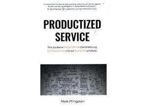 9783749778737 - Productized Service - Maik Pfingsten Kartoniert (TB)