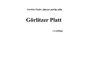 9783750255074 - Görlitzer Platt   2Auflage - Joachim Ziegler Kartoniert (TB)