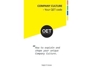 9783750269453 - Company Culture - Ralph P Küster Kartoniert (TB)