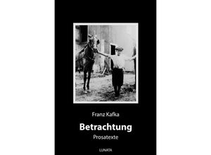 9783750290686 - Betrachtung - Franz Kafka Kartoniert (TB)