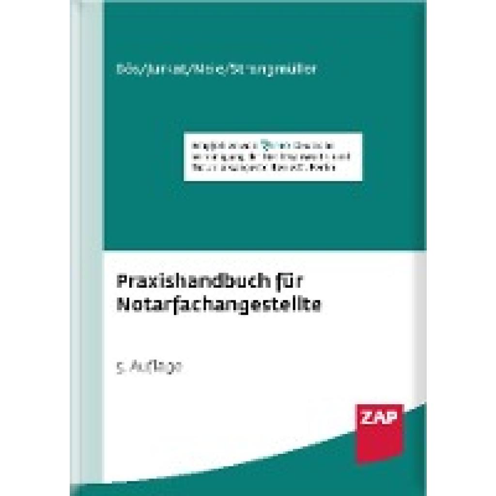 9783750800281 - Bös Bernd Praxishandbuch für Notarfachangestellte