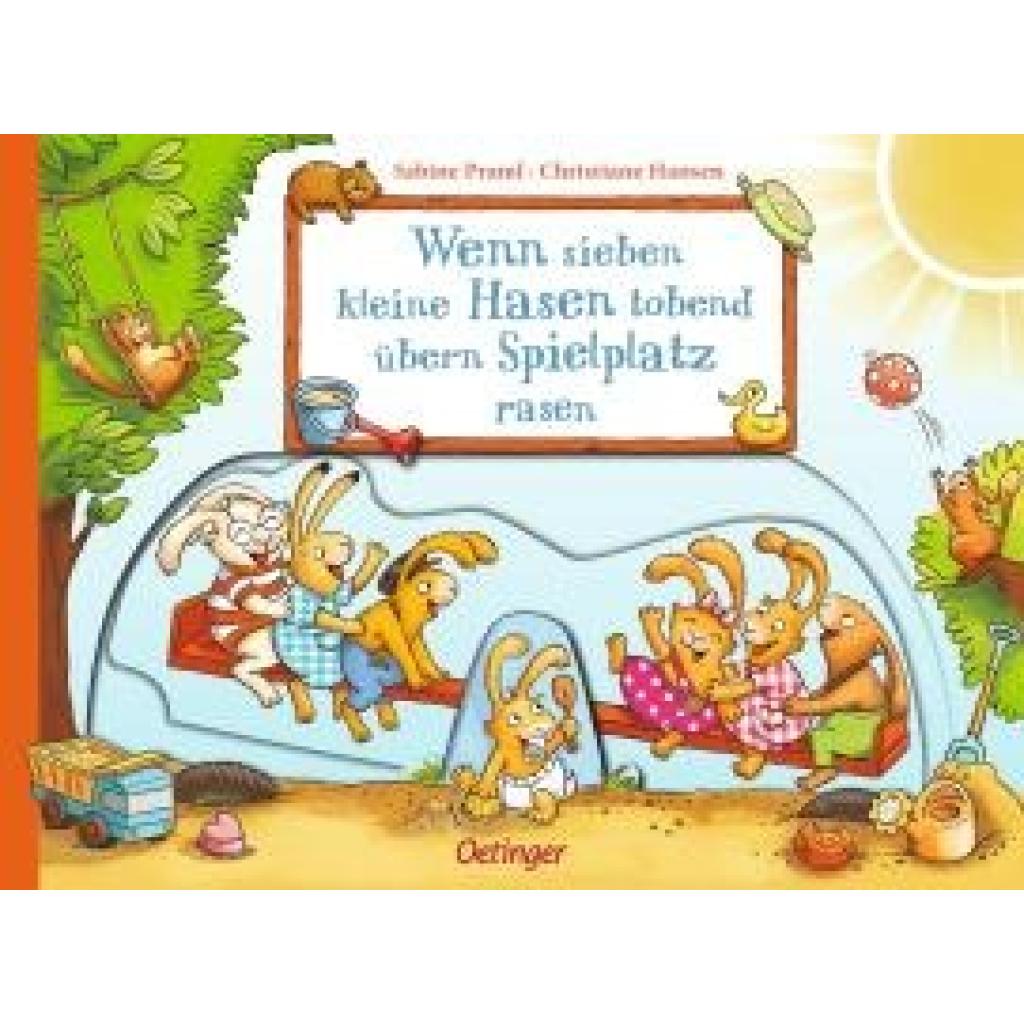 9783751205092 - Praml Sabine Wenn sieben kleine Hasen tobend übern Spielplatz rasen