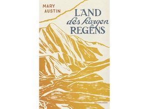 9783751802260 - Land des kargen Regens - Mary Austin Gebunden